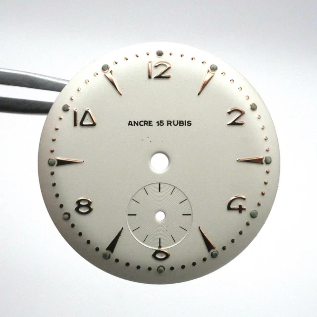 Cadran De Montre ETA 1080 - Ebauche Suisse 27,80 Mm - Pour Montres De Collection