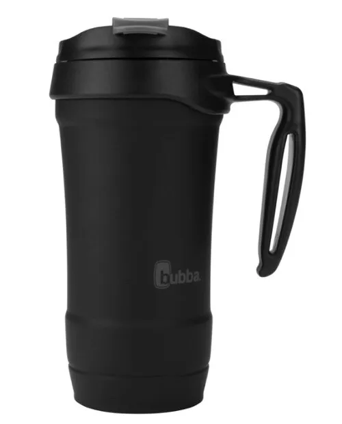 bubba Hero Dual-Wall Vacuum-Insulated Stainless Steel Travel Mug, 18 oz. - Black