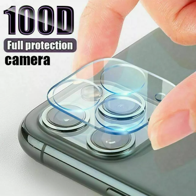 Rear Camera Lens Cover Tempered Glass Protector For iPhone 12 & 11 Models