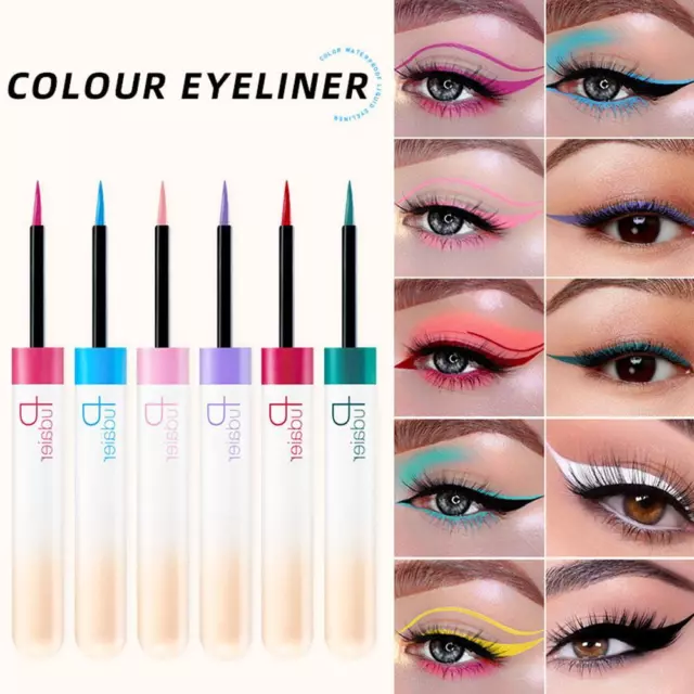 12 Colors MATTE Waterproof Eyeshadow Liquid Eyeliner Makeup