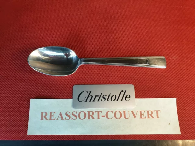 Spoon Desserts 18 CM Gabon christofle Very Beautiful Condition SILVER PLATED