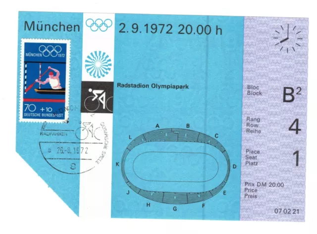 OLYMPICS 1972 München 0228 Deutschland