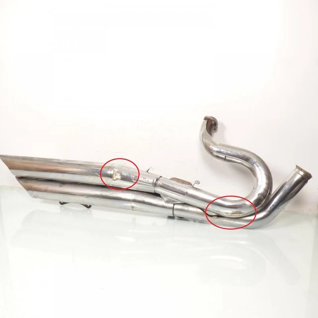 Silencieux échappement origine pour moto Suzuki 1800 VZ Intruder 2006-2017 48G2