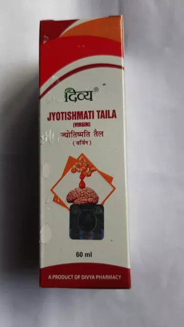 UK stock Patanjali Divya Jyotishmati Taila (Virgin) 60 ml