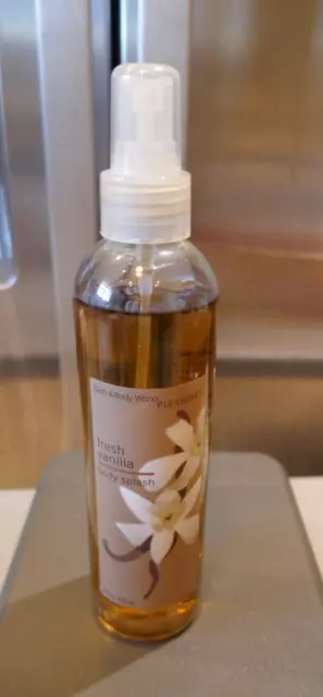 Bath & Body Works Pleasures Fresh Vanilla Body Splash