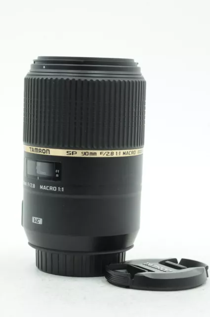 Tamron F004 AF 90mm f2.8 SP Di VC USD Macro Lens Canon EF #086