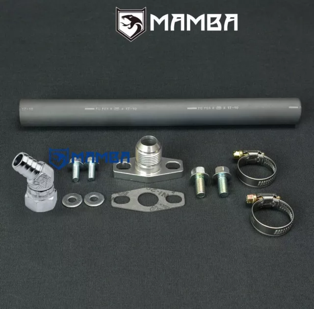 MAMBA Dodge Neon SRT-4 2.4L Garrett GT3076R GT3582R turbo oil return line hose