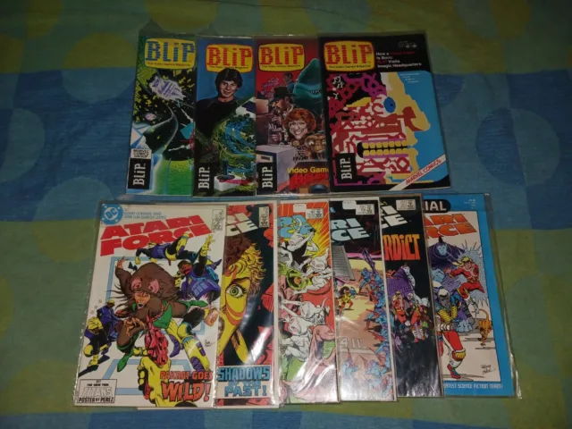 Atari Force and Marvel BLIP Comic book Lot! 