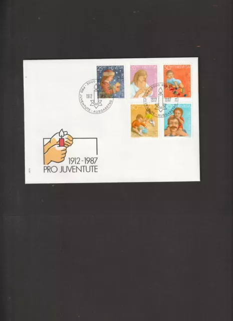 Schweiz-FDC  Mi. Nr. 1359 - 1363 " Pro Juventute - Entwicklung des Kindes " TOP!