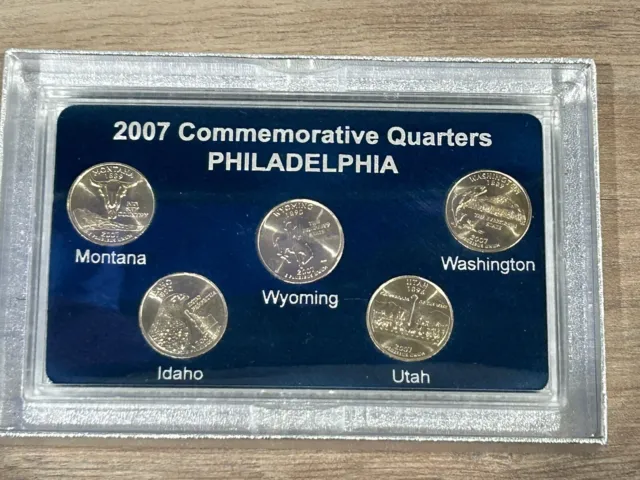 2007 Philadelphia Mint  States Commemorative Quarters