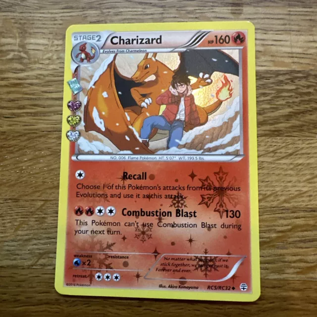 Pokemon Card Charizard RC5/RC32 Holo Rare Generations Near Mint