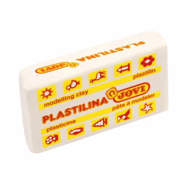 Plastilina Jovi Bianco 50 g [30 Pezzi]