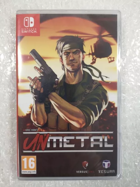 Unmetal Switch Euro New (Game In English/Fr/De/Es/It/Pt)