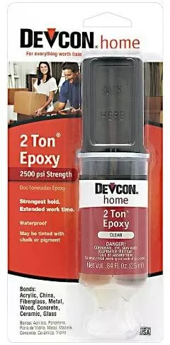 Devcon 31345 - High Strength 2 Ton Epoxy Resin - Syringe 25ml