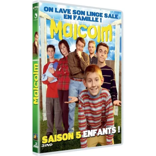 MALCOM - Saison 5 - COFFRET DVD NEUF SOUS BLISTER