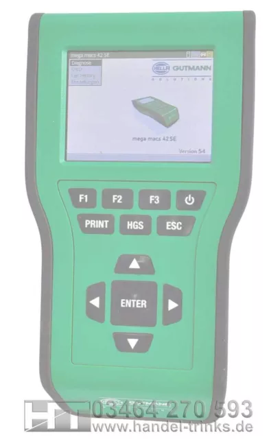 Hella Gutmann Mega Macs MM 42 SE Fehleranalyse Diagnosegerät Kostenvoranschlag