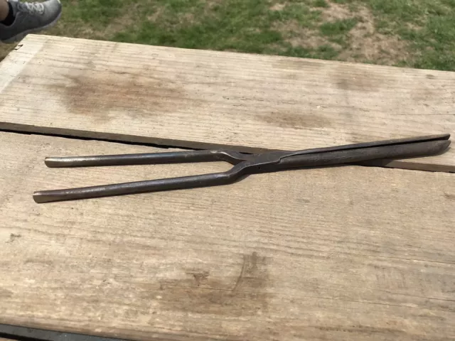 Antique marcel curling iron top