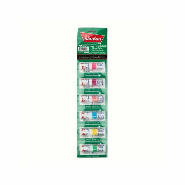POY SIAN 3 Stk. Nasen Inhalator Riechstift Original Thailand OVP