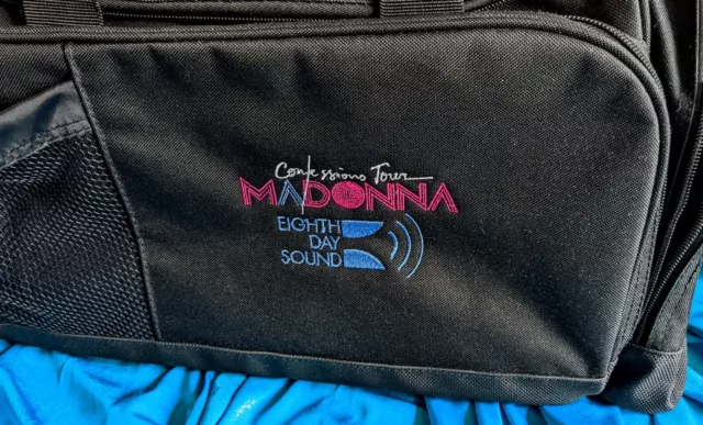 Madonna Confessions Tour Crew Only Promo Duffle Travel Bag 2006 Rare