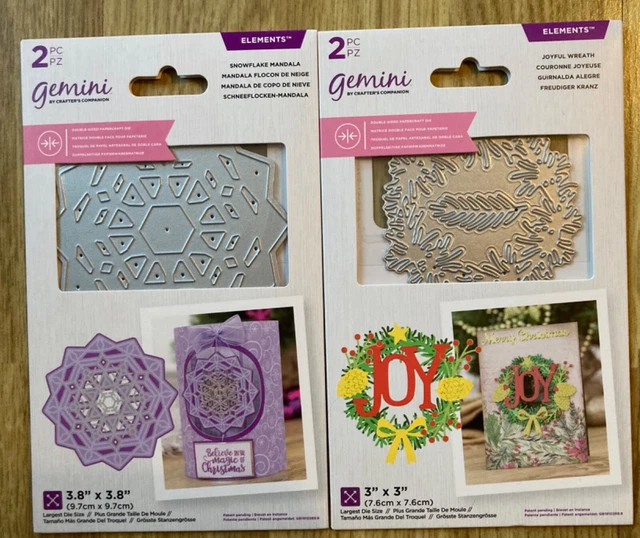 Crafters Companion Gem-Std-MASB Gemini-Set di stampi e