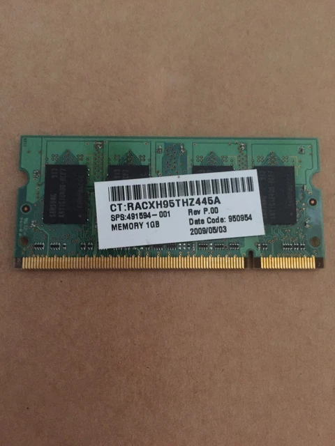 1 X 2GB RAM MEMORY For HP Compaq Mini 110-3000 Laptops Mini 110 3000 - View #5