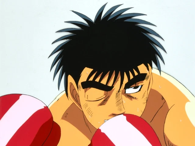 Hajime no Ippo Original Animation Production Cel Art Douga Japanese Anime Genga
