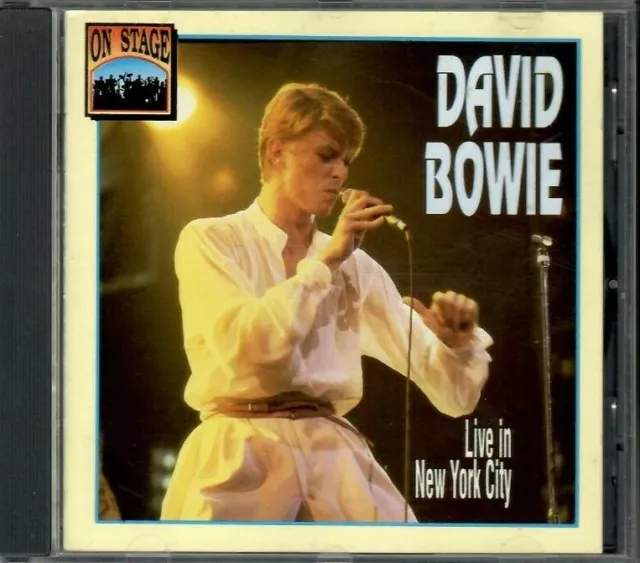 David Bowie ‎– Live In New York City at Nassau Coliseum 1976 CD Siae Rosso