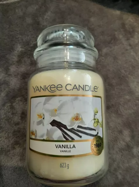 Yankee Candle Duftkerze  623g Glas Vanilla