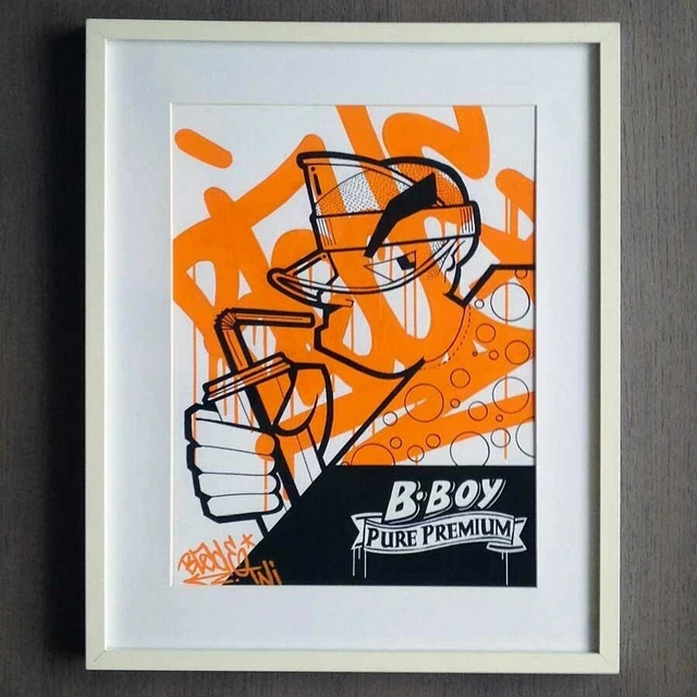 BLADE Planche Street Art 40x30cm Signée – DONDI FUTURA MODE2 RD357 ZENOY CES
