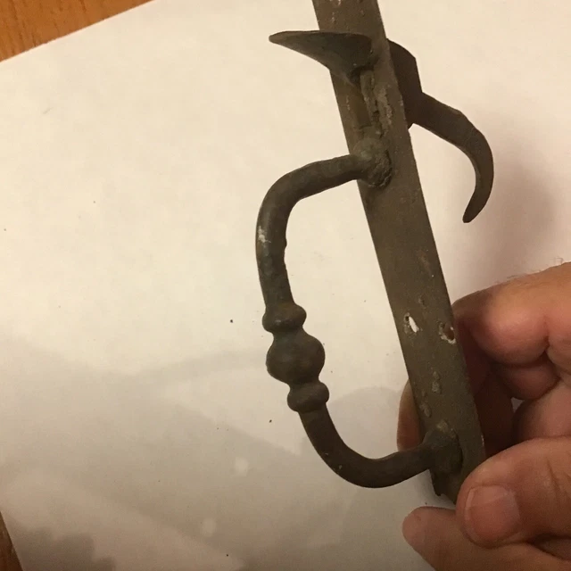 Thumb Latch Handle For Porch Door ￼Pull Barn Gate VTG Rustic Antique. Hardware 4