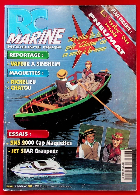 RC MARINE Magazine N°23 + Plan De Bateau 