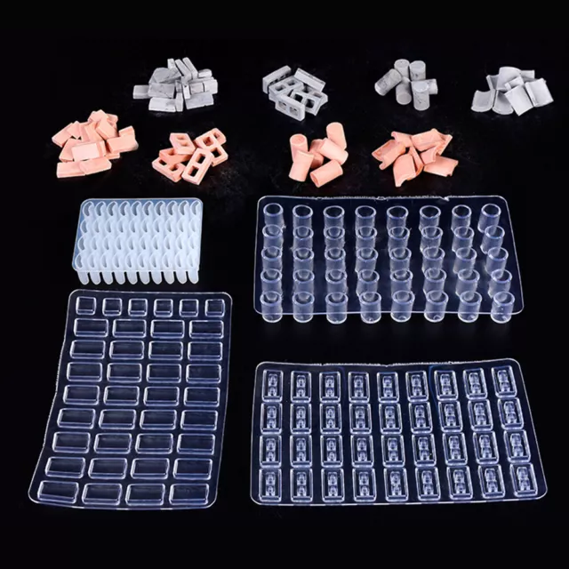 1:12 Dollhouse Miniature Bricks Silicone Mold Mini Building Resin Craft Moulds
