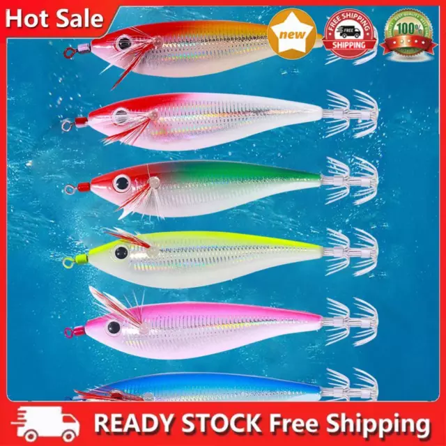 Luminous Octopus Bait Portable Simulation Fishing Lures Lightweight for Anglers