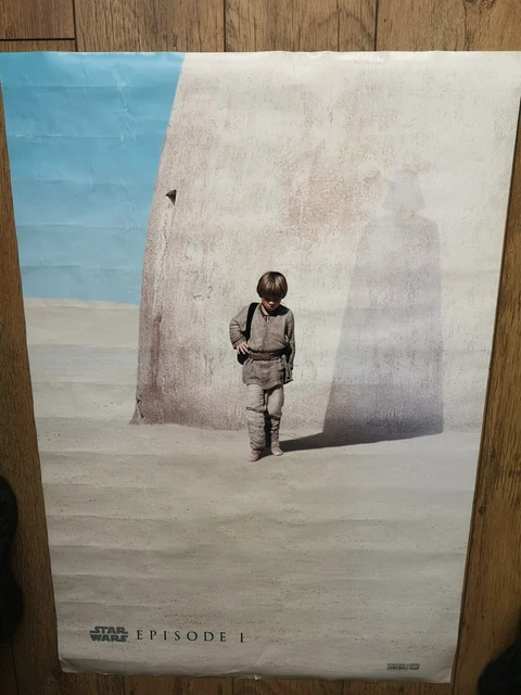 Rare Star Wars Episode 1 First Teaser 1999 US One Sheet poster Version A 27x40"