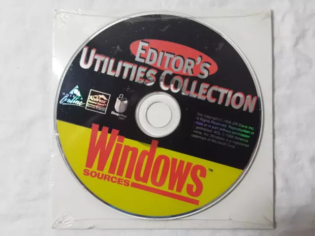 CD-ROM 1998 retro colección de utilidades del editor de fuentes de Windows envío gratuito