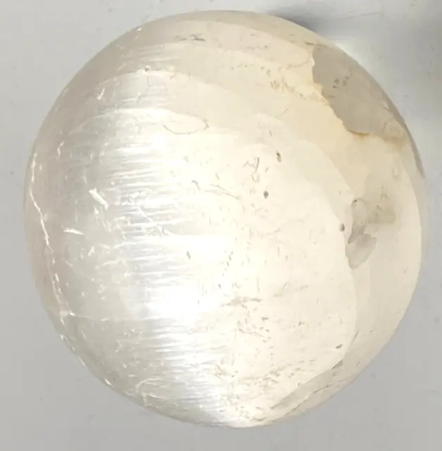 Bergkristall - Leuchtende , starhelnde Kugel - Durchmesser 6 cm -  300 Gramm