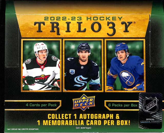 2022-23 NHL Upper Deck Trilogy Pick your cards (Inserts, Rookies, Base, etc)
