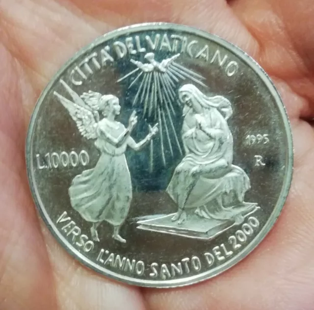 CITTà DEL VATICANO - PAPA GIOVANNI PAOLO II - 10000 LIRE 1995  ANNO SANTO