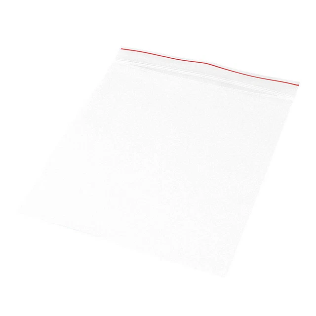 MINIGRIP RED LINE MGRL2P0505 Reclosable Poly Bag,Zip Seal,PK1000