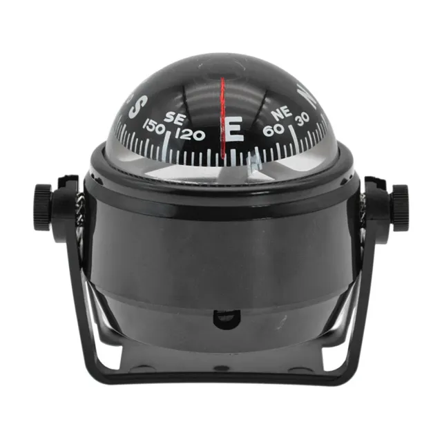 AU LED Light Marine Compass with Mount for Sail Ship Vehicle Car Boat Navigation