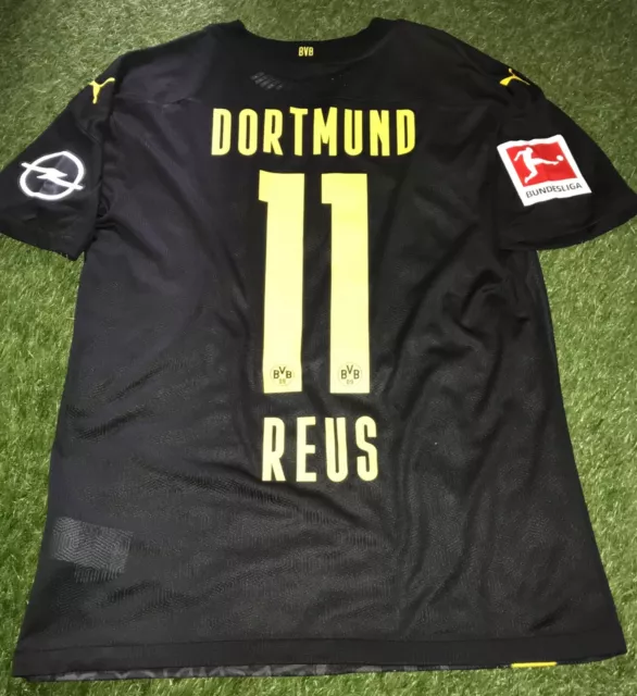 Marco Reus Spielertrikot Away 2020/21 BVB wie Matchworn Trikot Dortmund