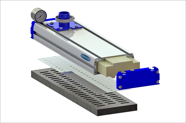 SCHMALZ table vacuum CNC Clamping Chuck Engraving Milling 70cm lenght