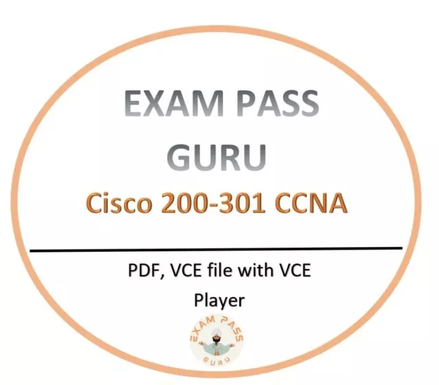 Cisco 200-301 CCNA Exam dumps in PDF,VCE FEBRUARY updated! 1300 QA!+EXAM GUIDE