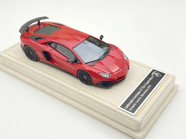 Lamborghini Aventador LP 750-4 SV Miniature Bburago 1/24 - Rouge - Collection Ou Jouet