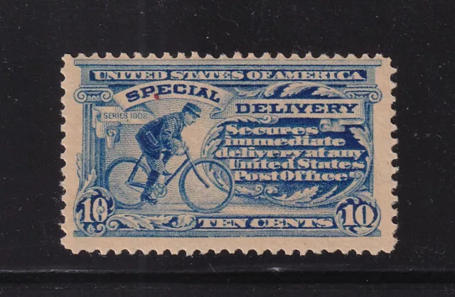 1902 Special Delivery 10c Sc E6 MNH single with original gum (P3