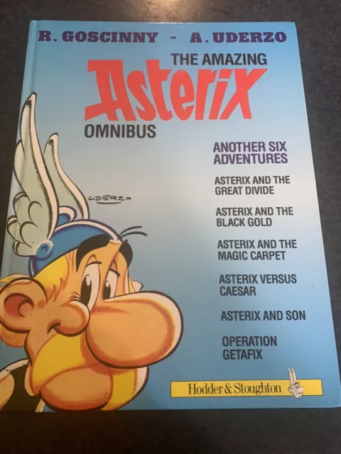 The Amazing ASTRIX OMNIBUS Another Six Adventures Goscinny and Uderzo Hard Book