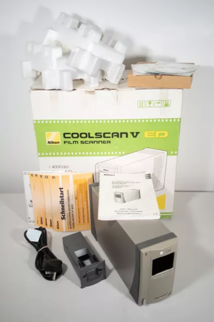 Nikon Coolscan V LS-50 - SERVICED - film & slide scanner - with MA-21