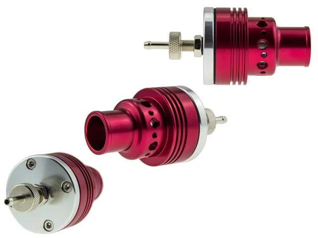 Valvola AutoGauge Blow Off Valve Turbocompressore Turbo G-Caricatore Rosso Valvola + Accessori #05