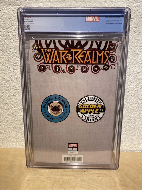 Marvel Comics The War of the Realms 1 crain cgc 4