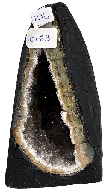 Achatgeode Amethyst  Druse Kristall Edelstein Achat Geode Bergkristall Quarz